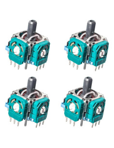 Sensor Analógico 3D QRFAX para Joystick PS5 - 4 Piezas