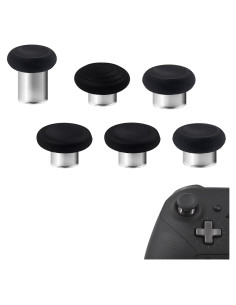 Juego de 6 Thumbsticks Intercambiables Xbox Elite 2 Negro