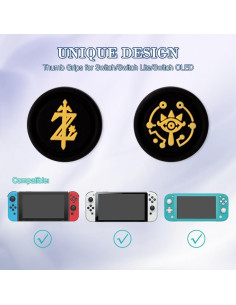Tapas de Joystick PERFECTSIGHT para Nintendo Switch Lite/OLED 2