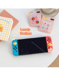 Tapas de agarre para pulgar Acylulu para Switch - 4PCS 2