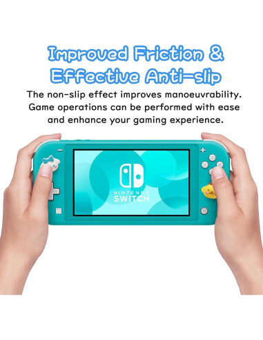 Tapas de agarre para pulgar Acylulu para Switch - 4PCS
