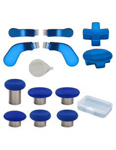 Kit 13 en 1 Paddles Metálicos para Xbox Elite Series 2 Azul