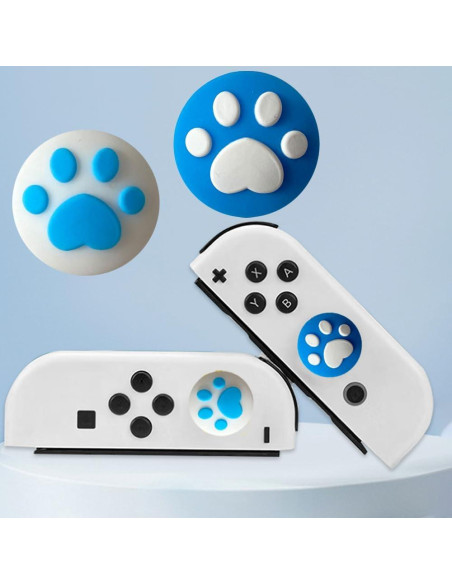 40 Cubiertas de Agarre para Pulgar Booge - Silicona Multicolor