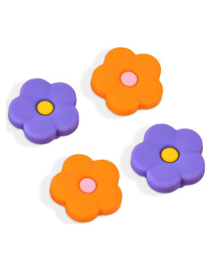 Tapas de agarre DLseego para Switch y Switch Lite - Flor 2