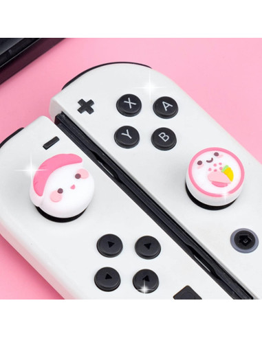 Agarres de Pulgar Sushi BelugaDesign para Nintendo Switch