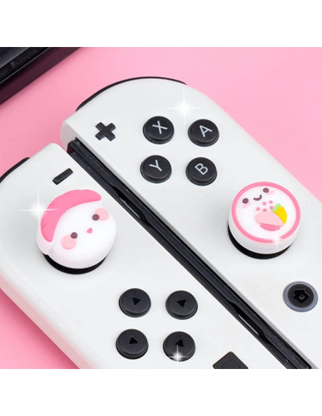Agarres de Pulgar Sushi BelugaDesign para Nintendo Switch