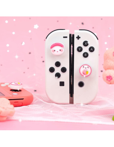 Agarres de Pulgar Sushi BelugaDesign para Nintendo Switch