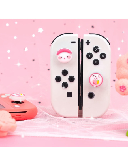 Agarres de Pulgar Sushi BelugaDesign para Nintendo Switch