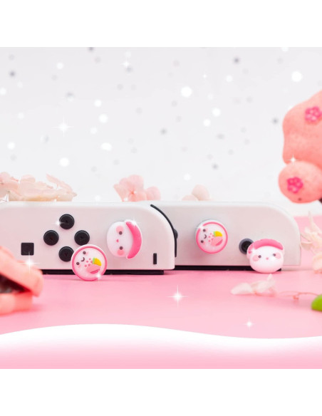 Agarres de Pulgar Sushi BelugaDesign para Nintendo Switch