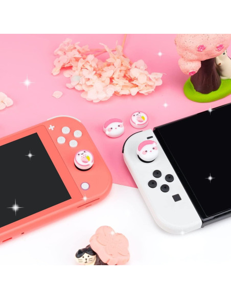 Agarres de Pulgar Sushi BelugaDesign para Nintendo Switch