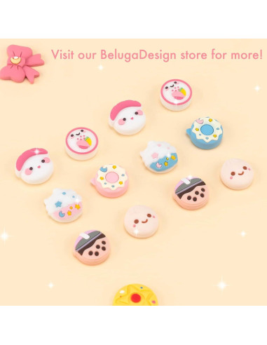 Agarres de Pulgar Sushi BelugaDesign para Nintendo Switch