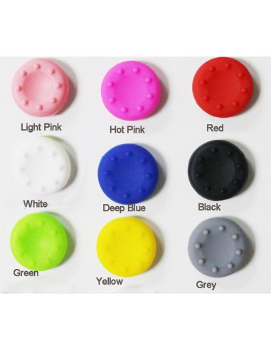 10 Tapas de Joystick Silicona Ambertown para PS4 y Xbox