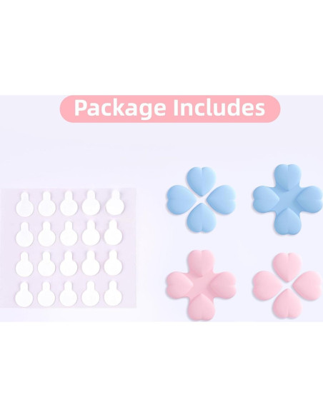 Juego de Tapas de Botones GeekShare para Joy-Con - Rosa y Azul