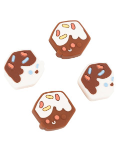 Tapones de Agarre Joycon GeekShare Chocolate y Crema