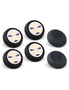 Juego de 6 Empuñaduras de Pulgar 9CDeer para Joystick PS5, PS4