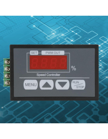 Controlador de Motor CC FTVOGUE 6-60V 30A con Pantalla Digital