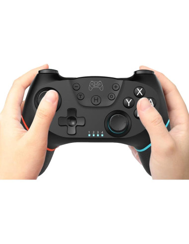 Controlador Inalámbrico Deepdawn para Nintendo Switch Verde