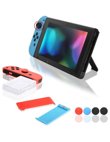 Soporte LONANDY para Nintendo Switch + 2 Empuñaduras