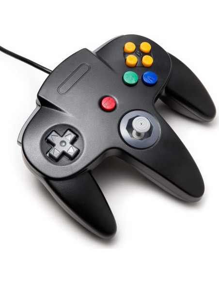 Controlador Clásico KIWITATA para Nintendo 64 con Cable 1.83m
