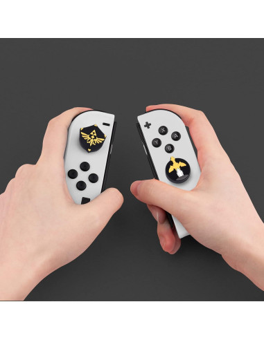 Tapas de Joystick DLseego para Switch y Switch Lite - Negro
