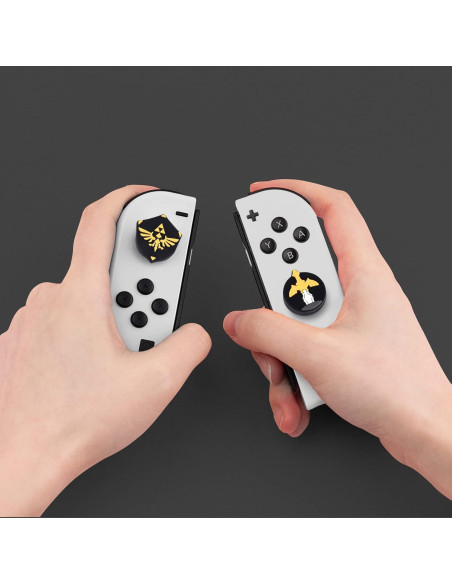 Tapas de Joystick DLseego para Switch y Switch Lite - Negro