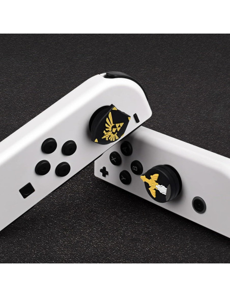 Tapas de Joystick DLseego para Switch y Switch Lite - Negro