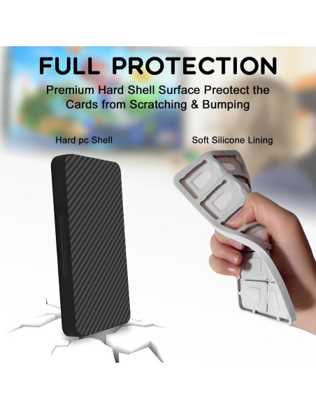 Estuche para Juegos Nintendo Switch AMOACCESSORIES Negro