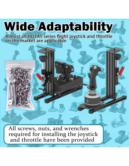 Soporte de Escritorio Wuutyty para Joystick de Vuelo