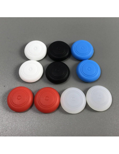 10 Piezas Cubierta de Tapa de Joystick Silicona Nintendo Switch