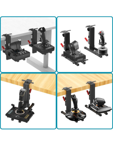 Soporte de Escritorio Wuutyty para Joystick de Vuelo