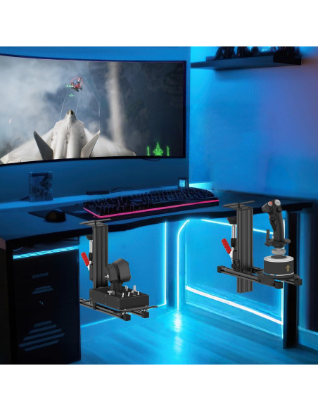 Soporte de Escritorio Wuutyty para Joystick de Vuelo