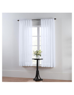 Cortinas Semitranslúcidas SmartSheer 63x59 cm Aislantes UV
