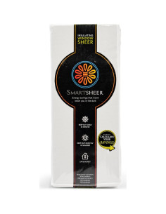Cortinas Semitranslúcidas SmartSheer 63x59 cm Aislantes UV 2
