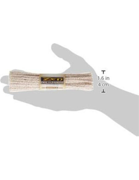 Limpiadores de Tubos Zen Dureza Dura 132 Piezas Amarillo