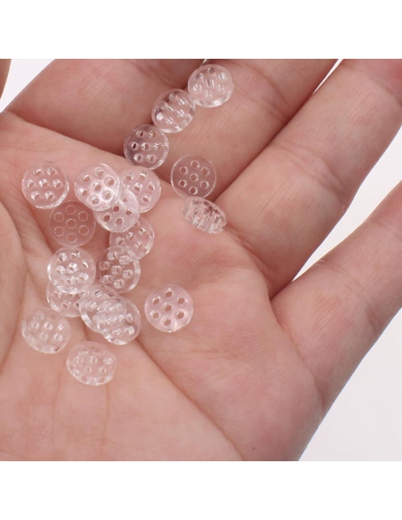 Filtros de Pantalla de Vidrio FDXGYH 20pcs 8mm Transparente