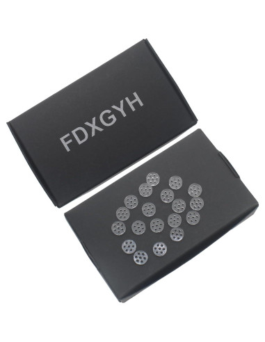 Filtros de Pantalla de Vidrio FDXGYH 20pcs 8mm Transparente