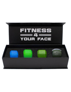 Ejercitador de Mandíbula Jawzrsize Verde y Azul - Tonificador Facial