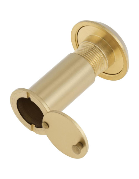 Mirador de Puerta Dorado HOJLKLD 200 Grados con Broca 16mm