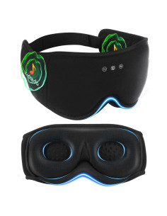 Máscara de Sueño Bluetooth LC-dolida 3D Bambú Algodón