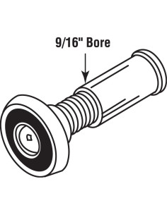 Visor de puerta Prime-Line U 9893, 180 grados, latón pulido 2