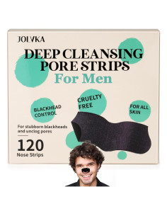 Tiras Nasales JOLVKA para Puntos Negros - 120 Tiras Carbón