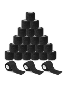 Envoltura de Tatuaje Yuelong 24pcs 5cm x 4.5m Negra