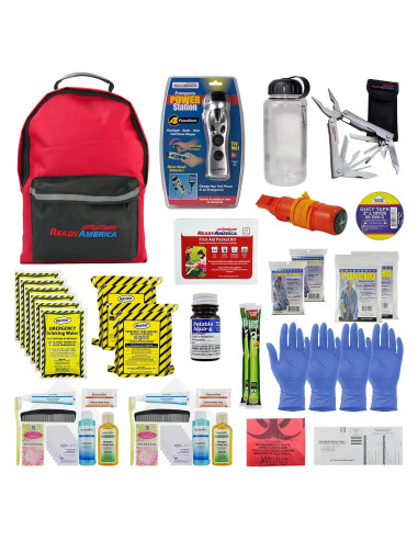 Kit de Emergencia Deluxe Ready America para 2 Personas