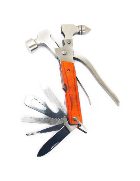 Multitool Camping Jujinglobal 18 en 1 Martillo y Cuchillo