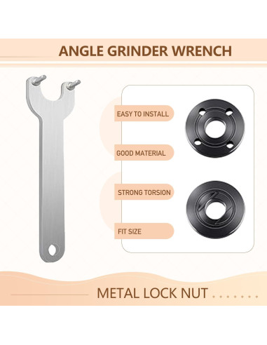 Llave de Ángulo CFWMXG 193465-4 para Amoladora 5/8"-11