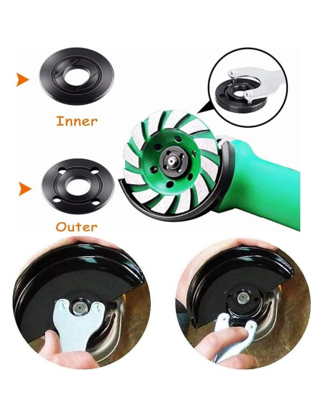 Llave de Brida Esquina TALSWIF 4.5" y 5" para Amoladora