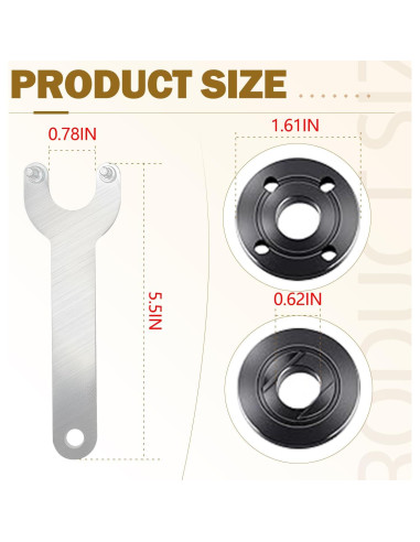 Llave de Ángulo CFWMXG 193465-4 para Amoladora 5/8"-11