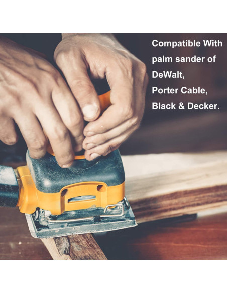 Pad de Lijado Taokyid 1/4 Hoja 8 Agujeros Compatible