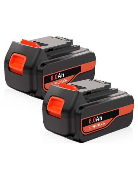 Batería Litio-ion 20V 6000mAh TenHutt 2 Paquetes