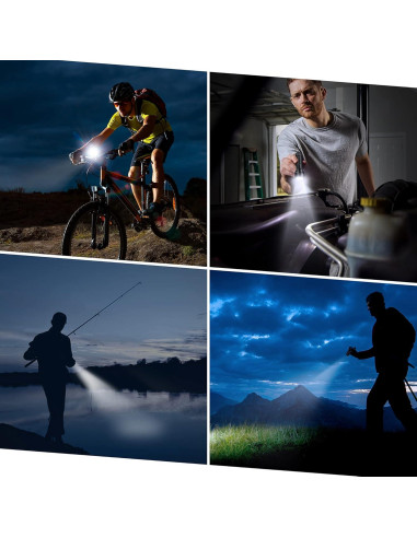 Linterna LED EverBrite 400 Lúmenes Zoomable IPX4 Camping